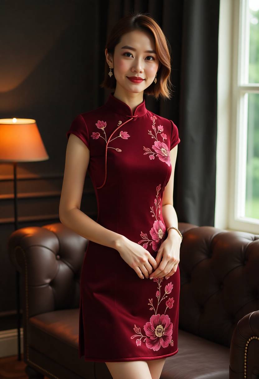 小卖部灯箱与雨夜校服